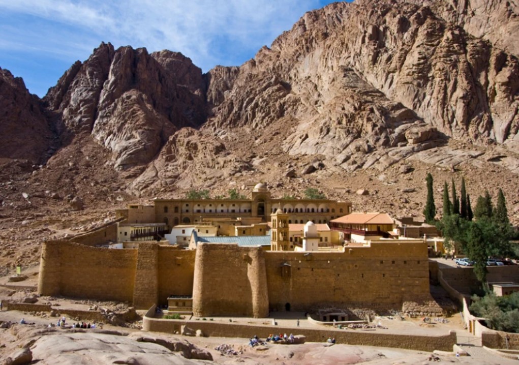 صومعه و کتابخانه سنت کاترین در مصر