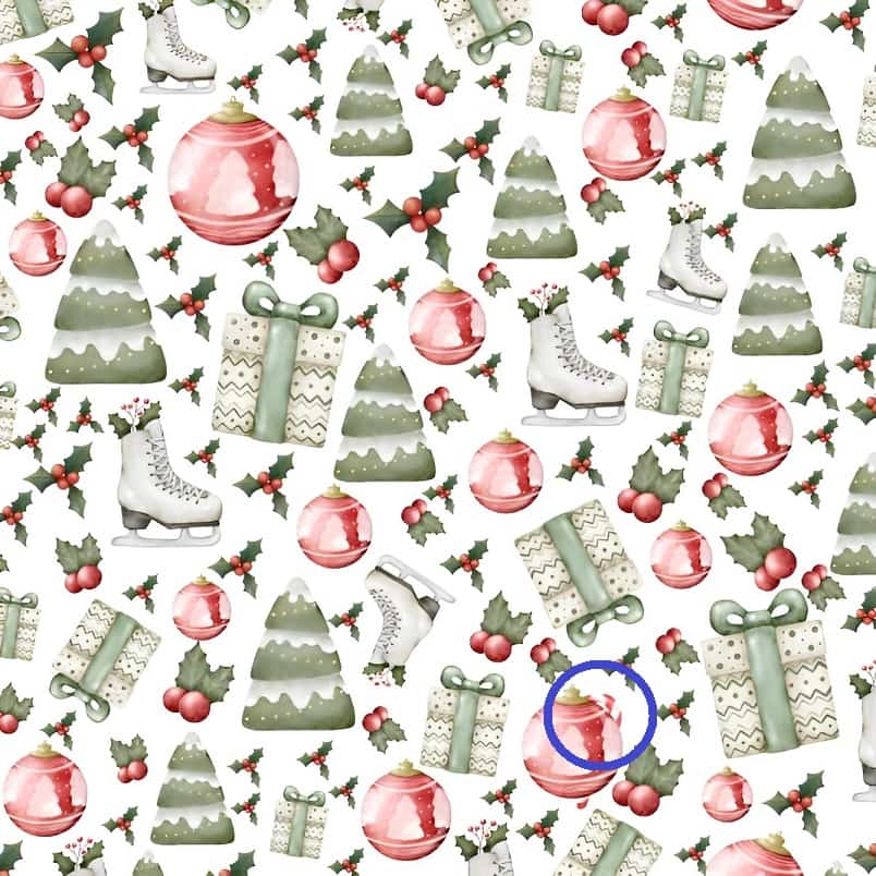 آیا می توانید عصای کریسمس را در 10 ثانیه پیدا کنید؟