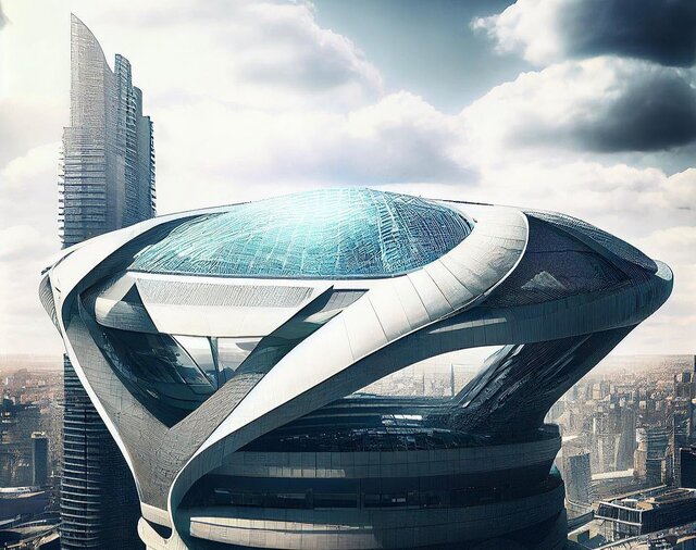 پیش‌بینی استادیوم‌های آینده به وسیله هوش مصنوعی توسط معمار ایرانی
