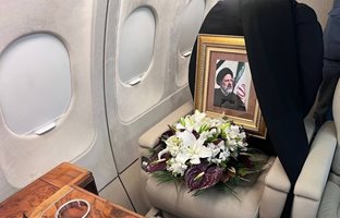  (ویدیو) هواپیمای حامل پیکر رئیس جمهور و همراهان به تهران رسید